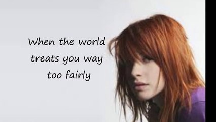 All I Wanted Paramore~ Lyrics