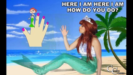 Finger Family Mermaid Style!!! Sing Along!!!