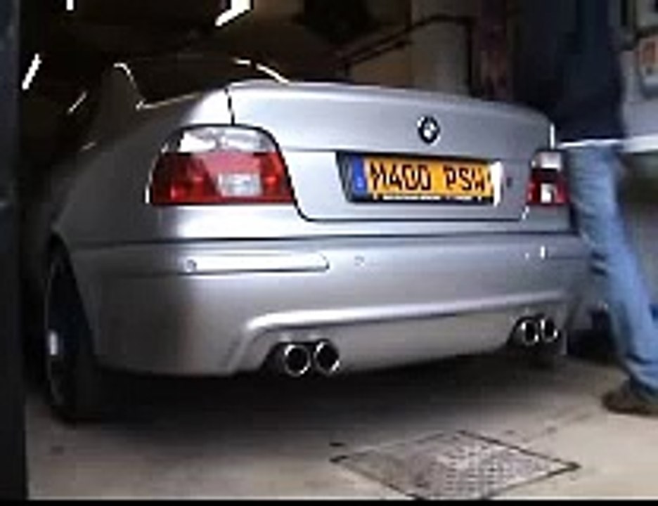E39 540i V8 quad Exhaust