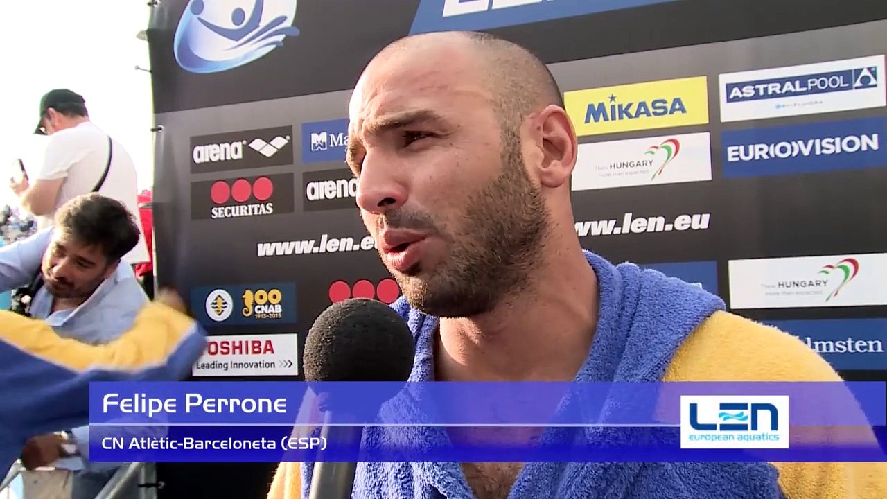 CN Atletic-Barceloneta vs VK Jug Dubrovnik: 14-12 - Final Six, Barcelona 2015