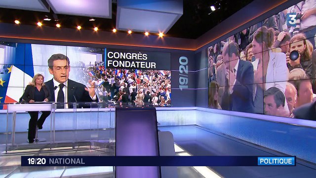 Nicolas Sarkozy, véritable star au congrès de La Villette