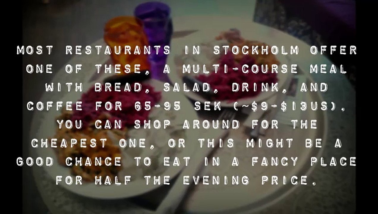 A BUDGET GUIDE TO STOCKHOLM