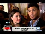 Matteo comments on 'switching partners' in showbiz