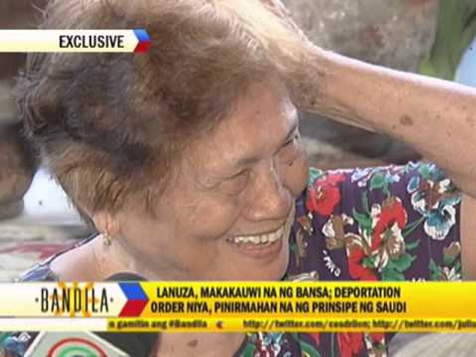 Lanuza's family welcomes deportation order