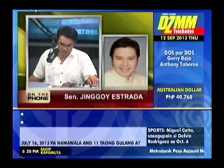 Jinggoy: I don't know 'Sexy'