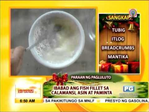 Recipe: Fish fillet with warm salad