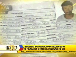 Cotabato gardener named incorporator in Napoles NGO