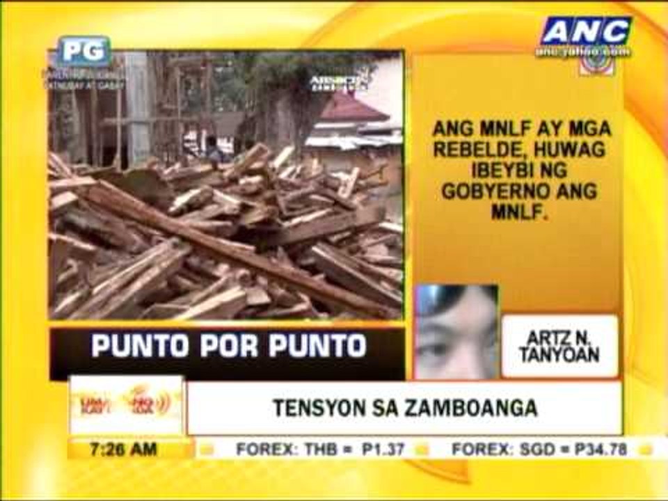 Punto por Punto: Tensyon sa Zamboanga