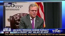 Republicans Won't Like Jeb Bush Pushing Amnesty for 2016