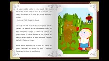Le petit Chaperon Rouge, des classiques histoires courtes en français. Childtopia contes