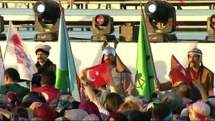 Erdoğan:"Fetih inşallah 7 Haziran'dır''