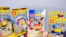 Spongebob Squarepants Toys Videos Opening Blind Bag Mr Krabs & Plankton Set - Disney Cars Toy Club