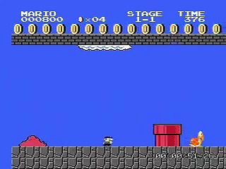 [ゲーム動画]自作改造マリオを友達にやらせました。難しい所はさすがにアドバイスしました。最後手抜きです。
