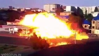 Gas Station Explosion In Russia Is Terrifying(follow for more)