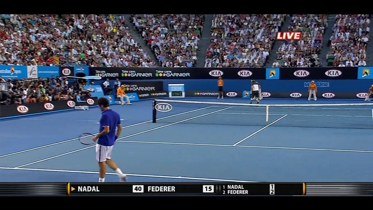 R.Federer - R.Nadal Final Australian Open 2009 - video Dailymotion
