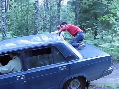 Прикол. ВАЗ 07 Танки грязи не боятся