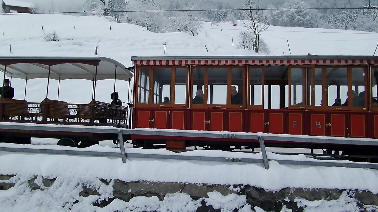 Rigi  Dampflok - Zahnradbahn 2015