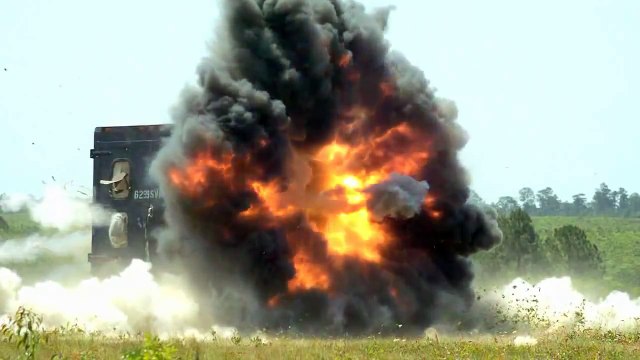 Lockheed Martin - Long Range Surveillance & Attack Vehicle (LRSAV) Missiles Test Firing [720p]