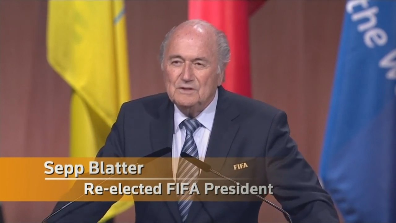 Blatter re-elected FIFA president despite scandal