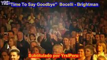 Time To Say Goodbye ( SUBTITULADO EN ESPAÑOL LYRICS ) Bocelli - Brightman