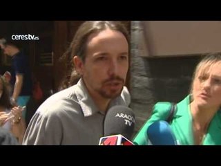 Iglesias sobre Aragón: "Podemos no va a estar en ningún gobierno que presida el PSOE"