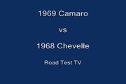 1969 Camaro Z28 vs 1968 Chevelle SS - Drag Race - Road Test TV