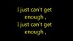 Depeche Mode - Just Can't Get Enough (With Lyrics)