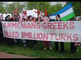 Turks Protest in USA against Greeks and Armenians