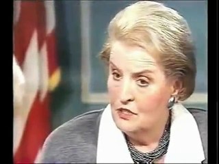 UN Ambassador Madeleine Albright in 60 Minutes with Lesley Stahl