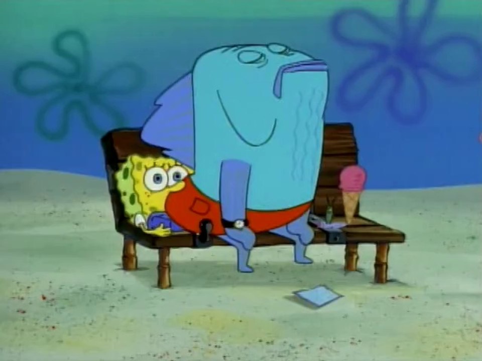 Sit on SpongeBob
