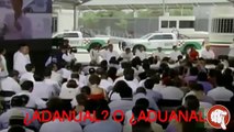 Peña Nieto no sabe decir ADUANAL se equivoca dos veces | Adanual en vez de Aduanal | 8 de Mayo 2014