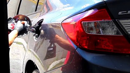 Honda Civic. Vitrificação de pintura. (Signorini estetica automotiva (31) 92248223 / 98698656)
