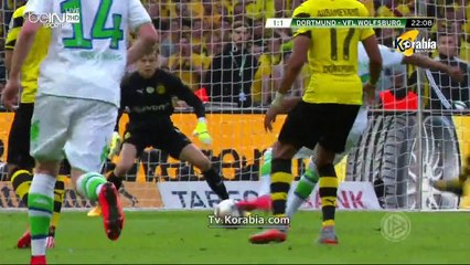 اهداف مباراة فولسبورغ 3-1 دورتموند - نهائي كاس المانيا