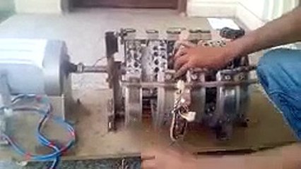 Free Energy - Fact or Fiction - Part 3 - Wasif Kahloon Selfrunning Motor Generator ?