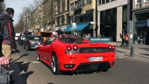 Supercars in Düsseldorf - Carrera GT, Edo Speciale, Aventador's, SLS BS & more