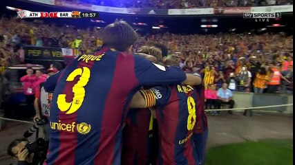 แอธเลติก บิลเบา 1-3 บาร์เซโลนา