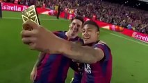 Lionel Messi & Neymar Selfie | Barcelona Champion Copa del Rey 2015