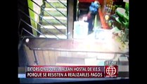 VES: extorsionadores balean hostal para exigir pago de cupos