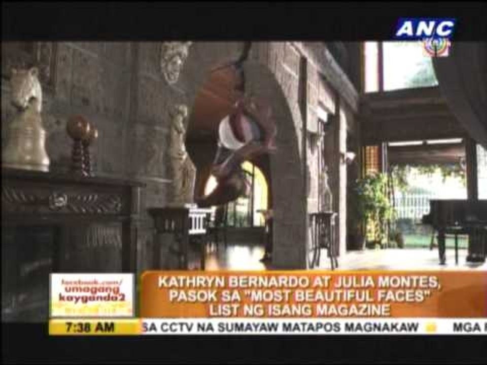 Kathryn, Julia, Daniel part of 'Most Beautiful...