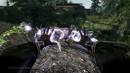 What it feels like when you use spells in Skyrim