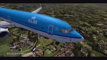 KLM Boeing 737-800 Schiphol Landing - HD