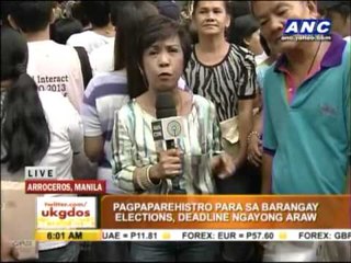 Last-minute registrants troop to Comelec