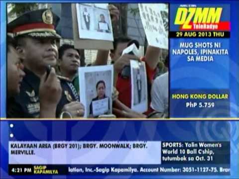 PNP releases mug shots of Janet Napoles