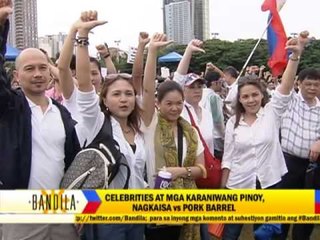 Artists liven up 'Million People March'