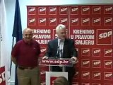 Predstavljanje kandidata SDP-a za Predsjednika RH Josipovića i Jurčića Glavnom odboru SDP-a