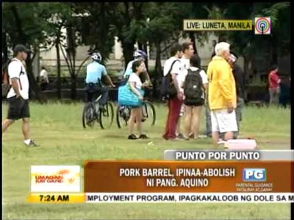 Punto por Punto: Pork barrel, ipinaa-abolish ni PNoy