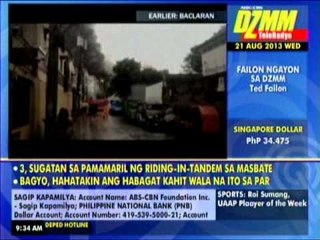 Pasay warehouse still on fire after 20 hours