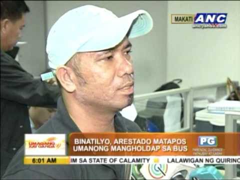 Robbers strike at EDSA bus; teenage suspect nabbed