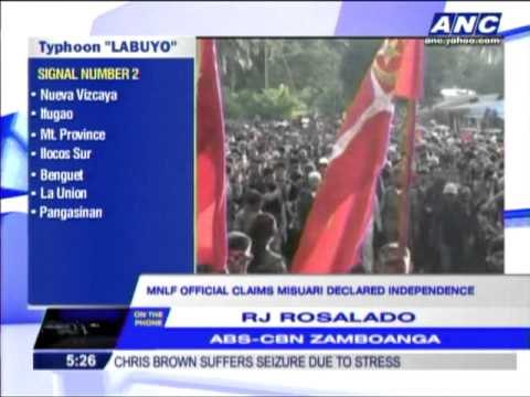 Misuari declared independence, claims MNLF official