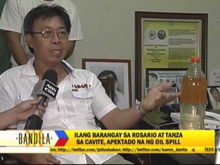 Cavite oil spill spreads